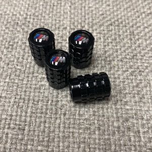 BMW Motorsport valve stem cap covers